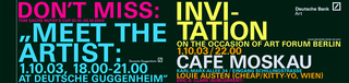 Invitation / Deutsche Bank Art
